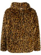R13 Fantasy Fur Hoodie - Yellow