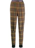 A.f.vandevorst Check Print Trousers - Brown