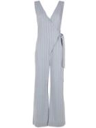 Alcaçuz Wrap Jumpsuit - Grey