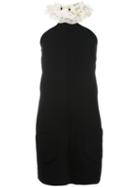Isa Arfen Twiggy Mini Dress, Women's, Size: 8, Black, Cotton/silk