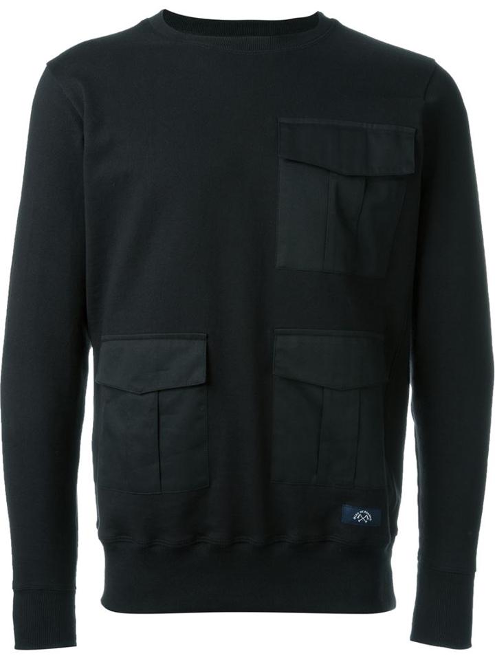 Bleu De Paname Cargo Pocket Sweatshirt