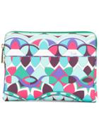 Emilio Pucci Printed Shoulder Bag - Green