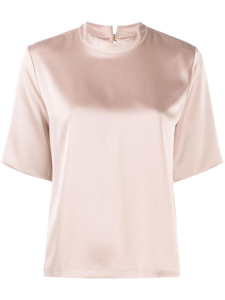 Nanushka Short Sleeved Blouse - Neutrals