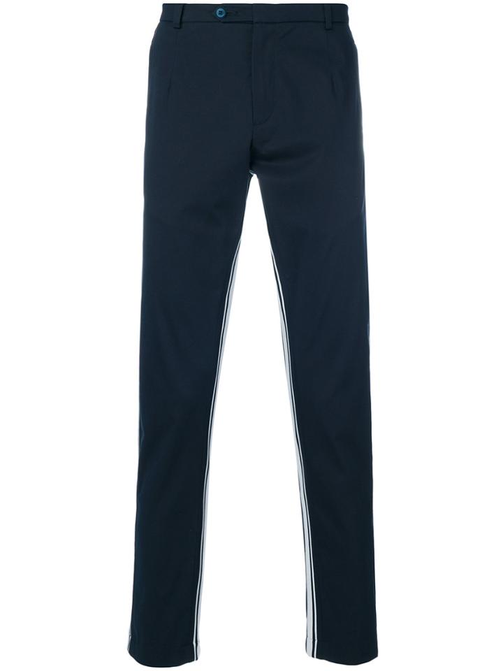 Dolce & Gabbana Side Stripe Trousers - Blue