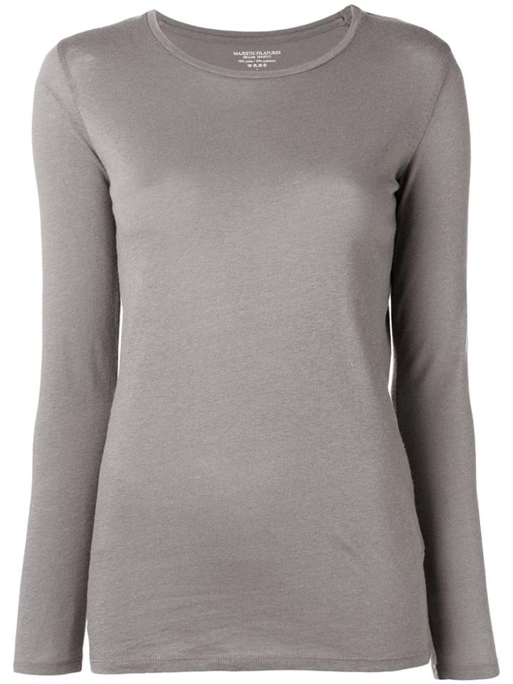 Majestic Filatures Cathy Jumper - Grey