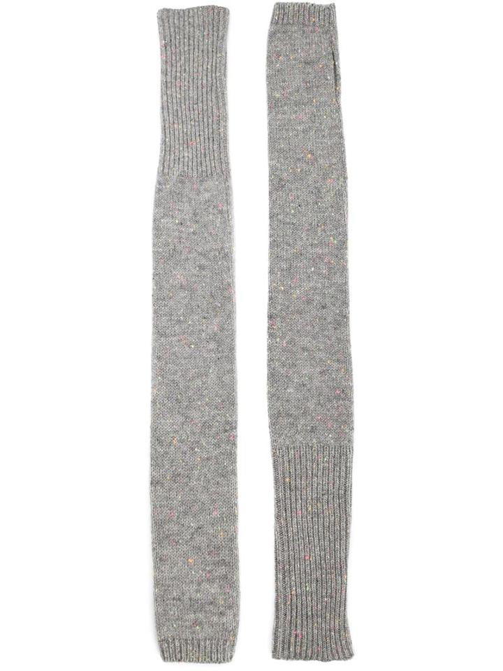 The Elder Statesman Long Fingerless Gloves