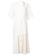 Lemaire - Foulard Dress - Women - Cotton - 34, Nude/neutrals, Cotton
