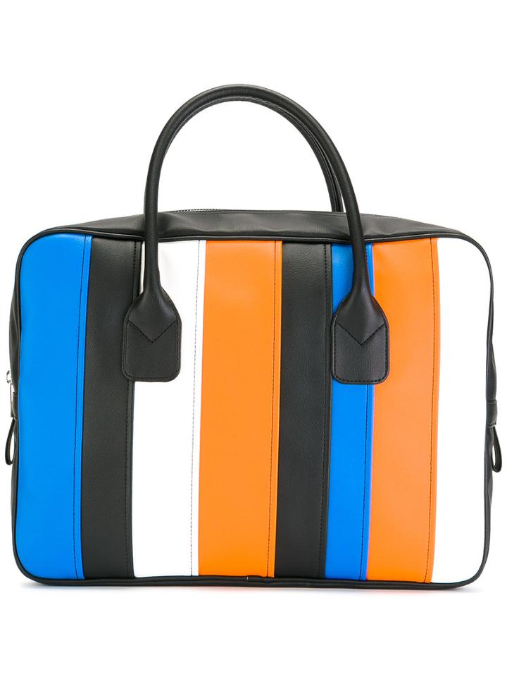 Comme Des Garçons Comme Des Garçons Striped Tote Bag, Women's, Pvc/polyester/rayon