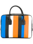 Comme Des Garçons Comme Des Garçons Striped Tote Bag, Women's, Pvc/polyester/rayon