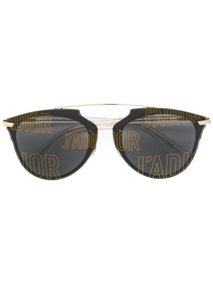 Dior Eyewear J'adior Diorreflected Sunglasses - Black