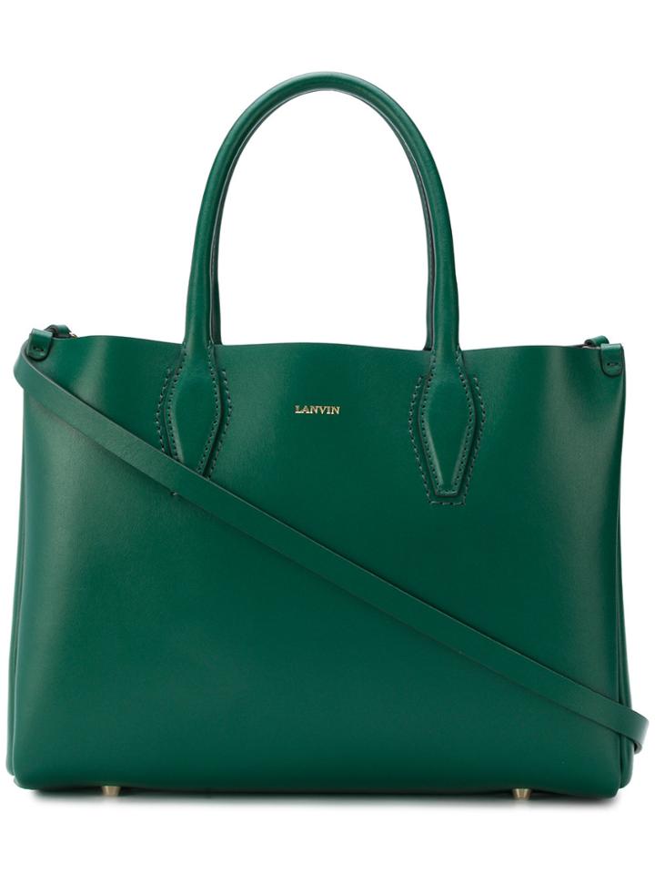 Lanvin Small Shopper Bag - Green