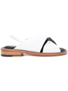 Robert Clergerie Bloss Flat Sandals - White