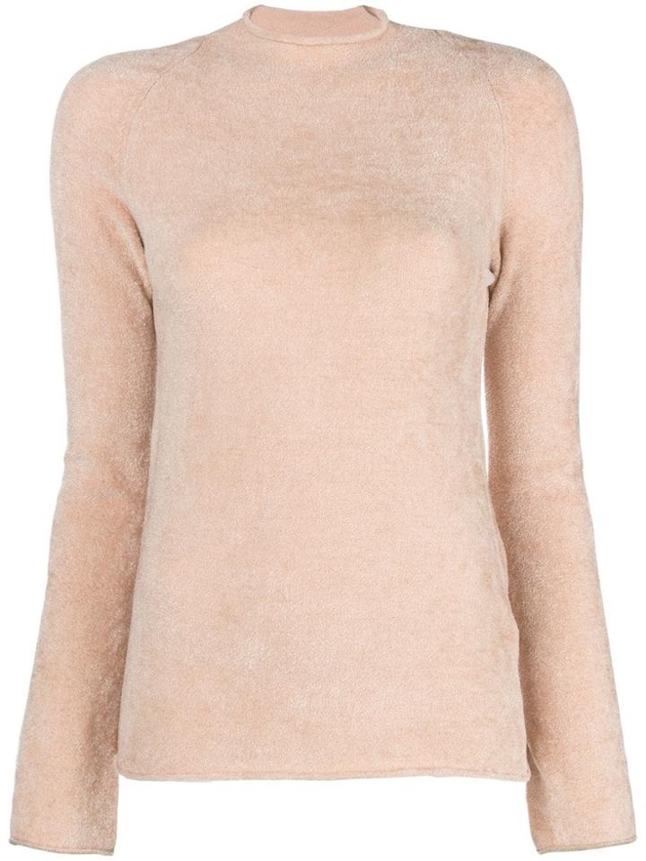 Forte Forte Round Neck Jumper - Nude & Neutrals
