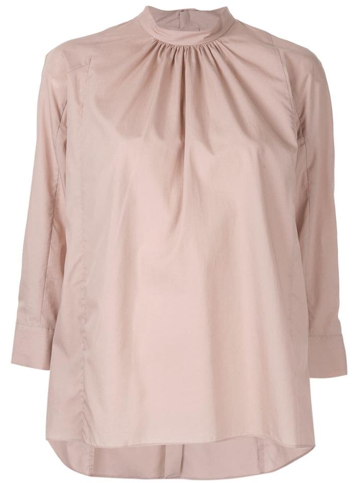 Des Prés Three-quarter Sleeve Blouse - Pink