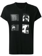 Julius Four Prints T-shirt - Black
