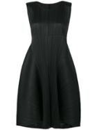 Pleats Please By Issey Miyake Ruched Dress - Black