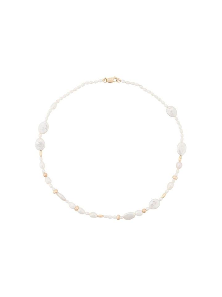 Loren Stewart 14kt Gold Pearl Choker - Sm000 Gold