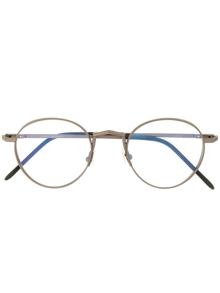 Gentle Monster Liberty D01 Optical Glasses - Silver