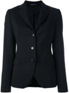 Tagliatore Classic Blazer, Women's, Size: 42, Black, Polyester/spandex/elastane/cupro/virgin Wool