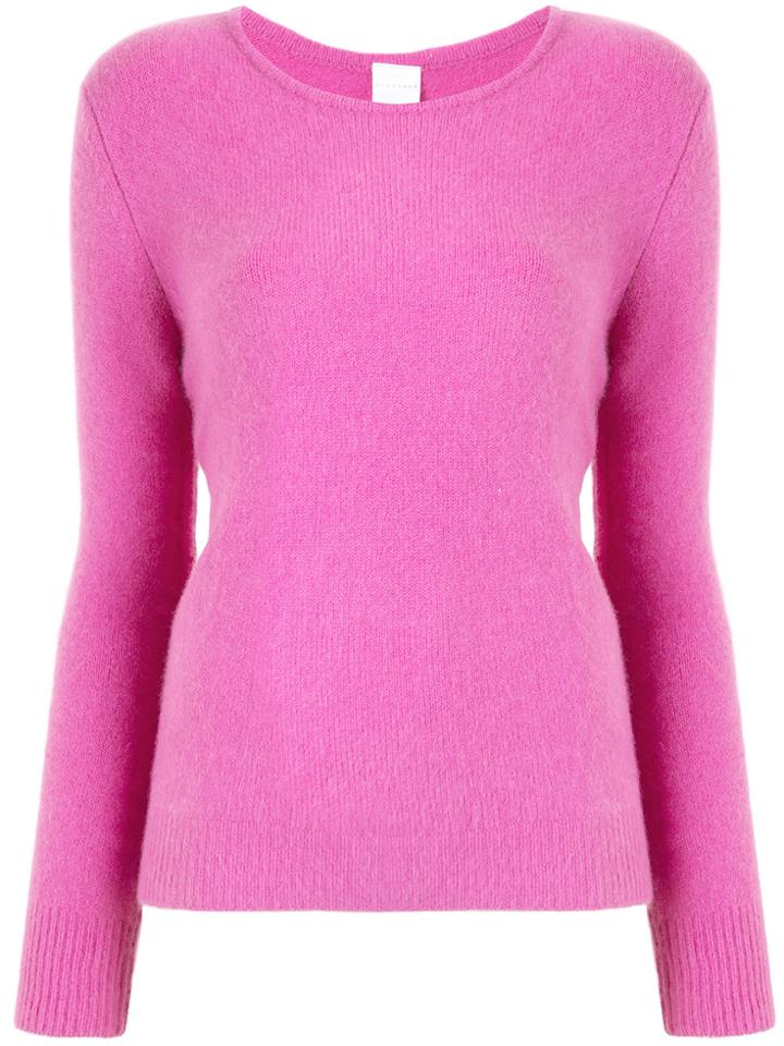 Cityshop Round Neck Jumper - Pink & Purple