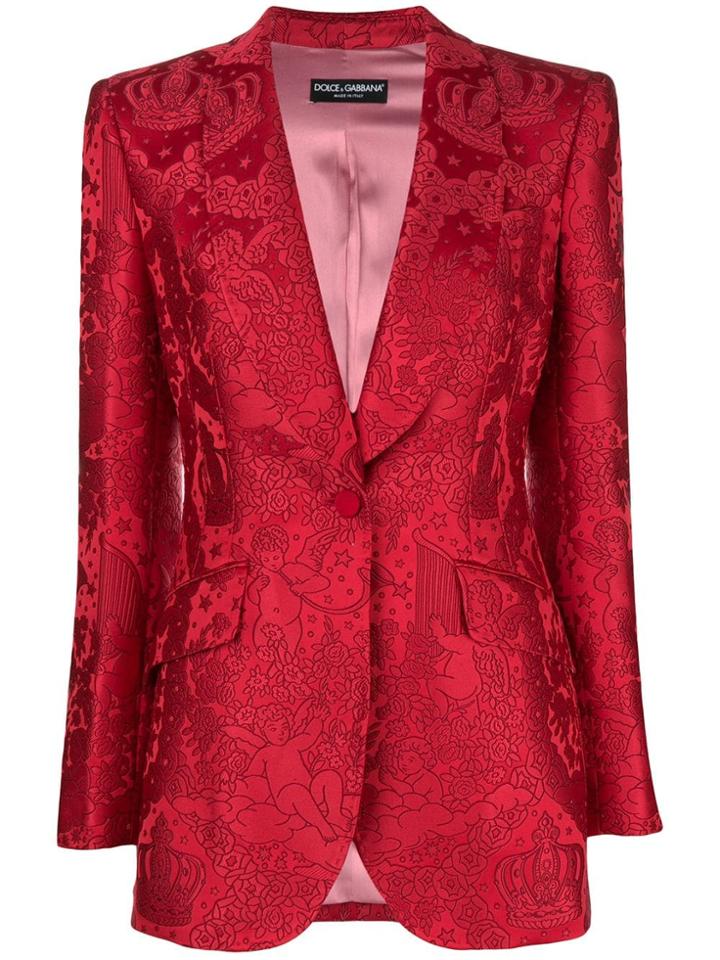 Dolce & Gabbana Brocade Tailored Jacket