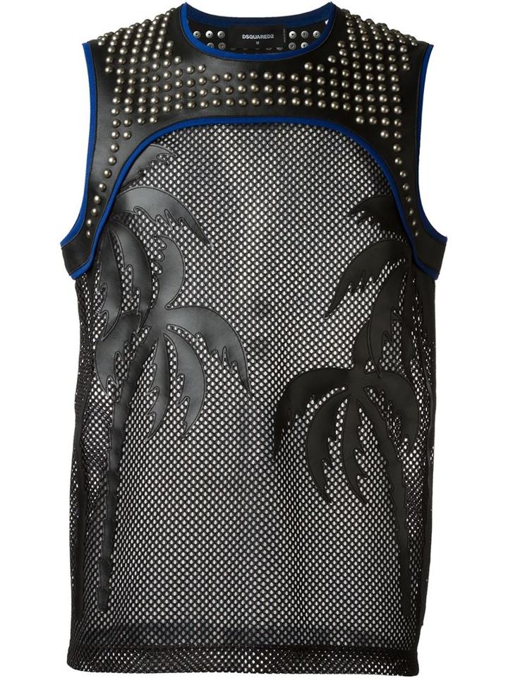 Dsquared2 Mesh Panel Vest