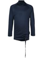 Maison Mihara Yasuhiro Turtle Neck Top - Blue