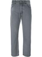 Mm6 Maison Margiela Cropped Jeans, Women's, Size: 40, Grey, Cotton
