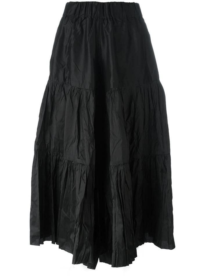 Marques'almeida Culotte Shorts, Women's, Size: Xs, Black, Silk