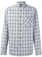 Rag & Bone Checked Longsleeved Shirt, Men's, Size: Xl, Grey, Cotton