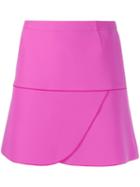 Gianluca Capannolo Draped Mini Skirt - Pink