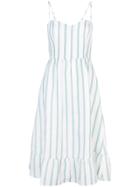 Reformation Eileen Striped Dress - White