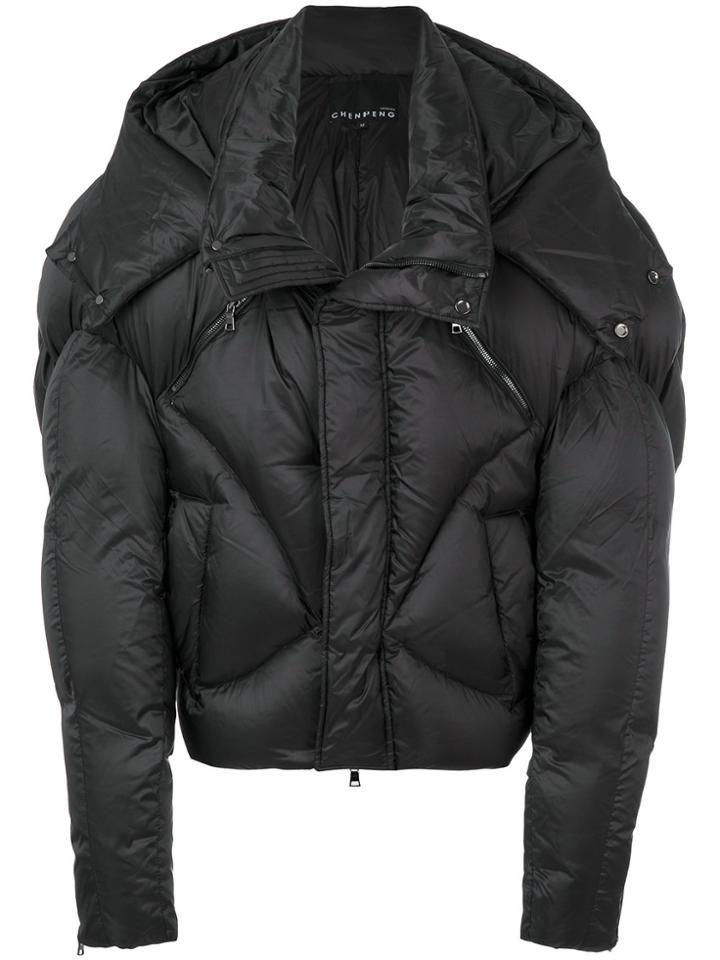 Chen Peng Classic Puffer Jacket - Black
