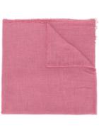 Faliero Sarti Fine Knit Scarf - Pink