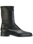 Maison Margiela Flat Ankle Boots - Black