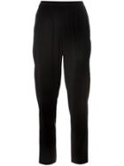 T By Alexander Wang Twill Tapered Trousers - Black