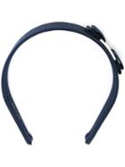 Salvatore Ferragamo 'vara' Headband, Women's, Blue, Cotton/plastic/rayon