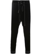 Di Liborio Drawstring Track Pants - Black