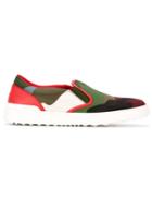 Valentino Garavani Camouflage Slip-on Sneakers