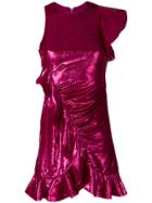 Self-portrait Fitted Mini Dress - Pink & Purple