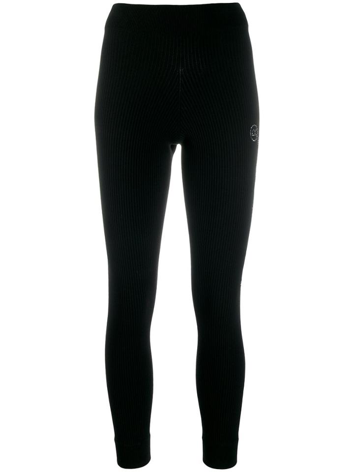 Philipp Plein Knitted Jogging Trousers - Black