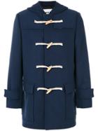 Msgm Classic Duffle Coat - Blue