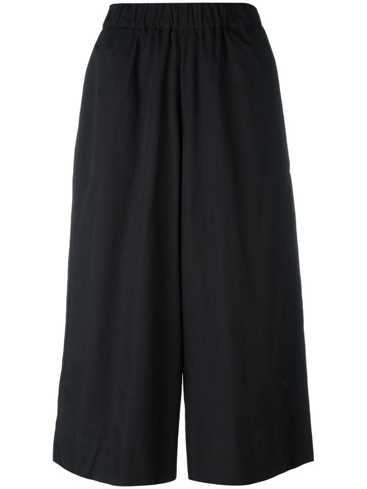 Antonio Marras Cropped Trousers, Women's, Size: 38, Black, Cotton