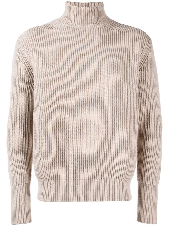 Batoner Roll Neck Jumper - Nude & Neutrals