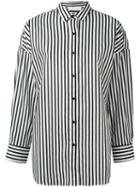 Iro - Striped Shirt - Women - Cotton - 34, Black, Cotton