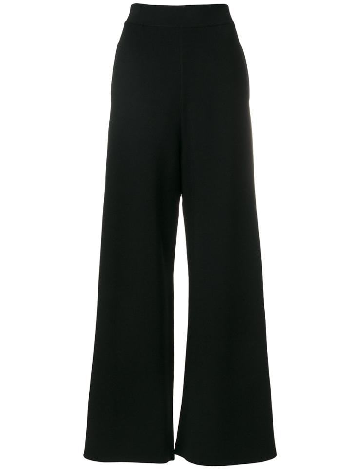 Stella Mccartney Wide Leg Trousers - Black
