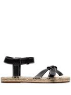 Loewe Black Gate Knotted Sandals