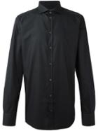 Dolce & Gabbana Classic Shirt, Men's, Size: 41, Black, Cotton