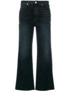 Rag & Bone /jean Mid-rise Flared Jeans - Blue