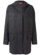 Isabel Marant Étoile - 'elton' Coat - Women - Polyamide/cashmere/virgin Wool - 36, Grey, Polyamide/cashmere/virgin Wool
